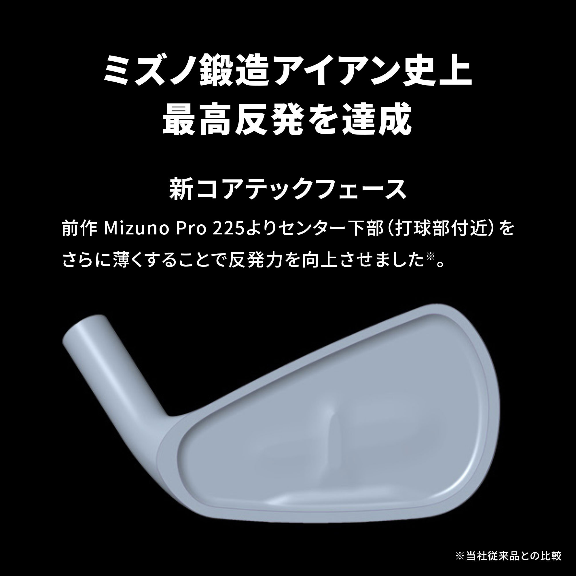 Mizuno Pro 245 アイアン 6本組(No.5～9、PW)(Dynamic Gold 95 スチールシャフト付)