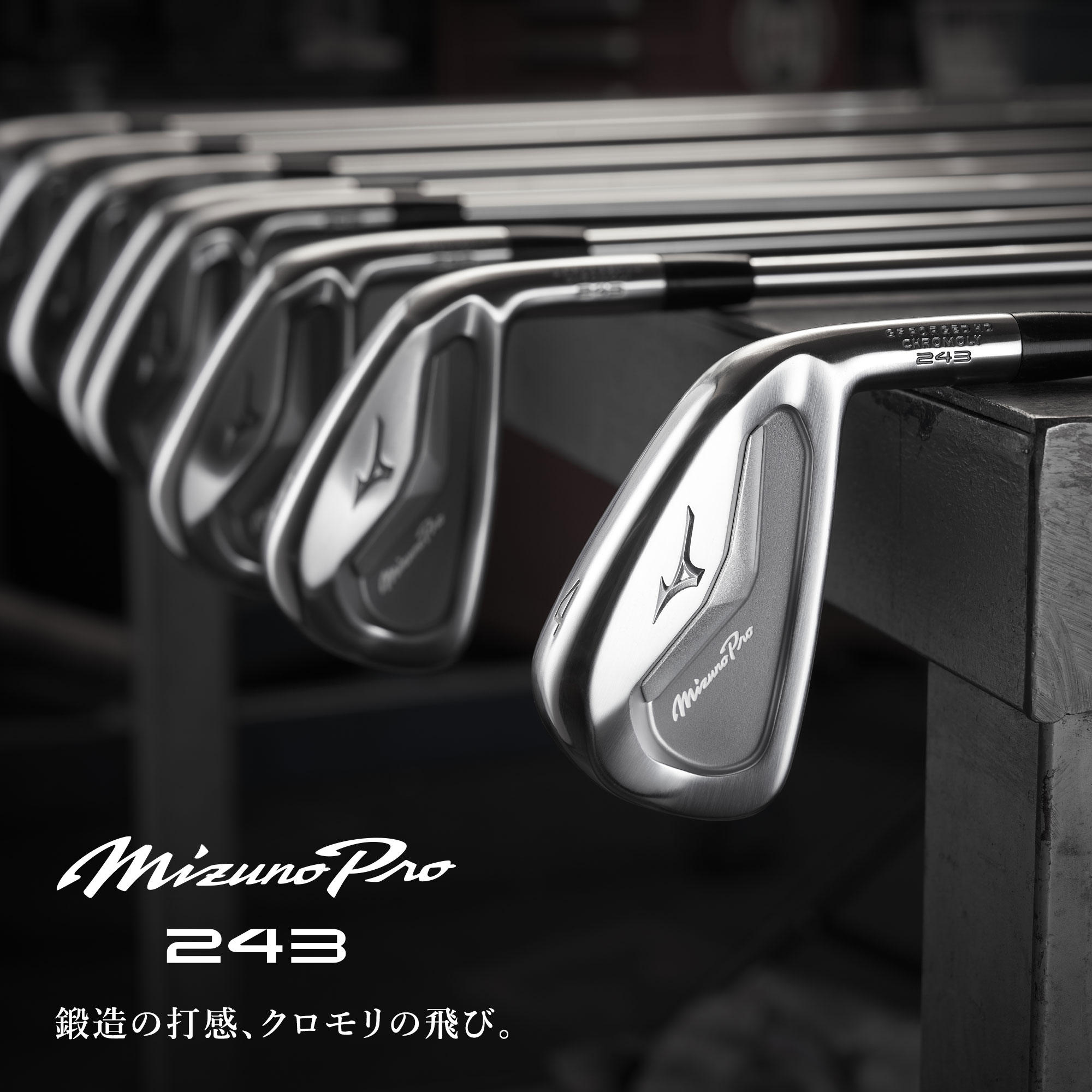 Mizuno Pro 243 アイアン 単品(No.4、GW)(N.S.PRO MODUS3 TOUR105