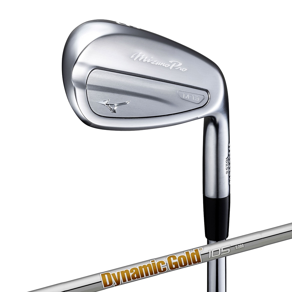 予約】Mizuno Pro M-13 アイアン 単品(No.4、GW)(Dynamic Gold