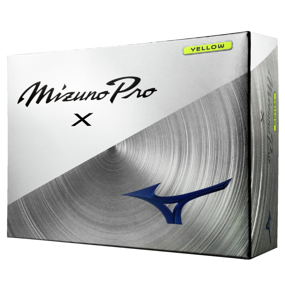 Mizuno Pro X イエロー(ダース)(オウンネーム)|5NJBT83660name|ボール