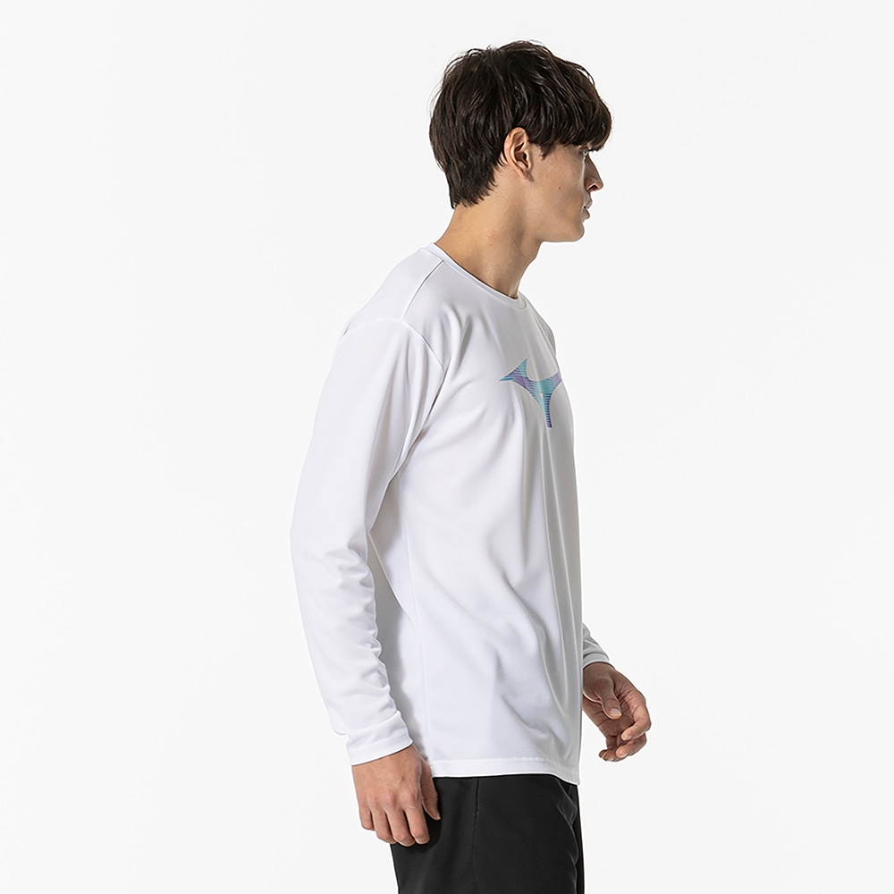 野洲 長袖 プラクティスシャツ 練習着 MIZUNO ミズノ プラクティスシャツ ソフトテニス バドミントン