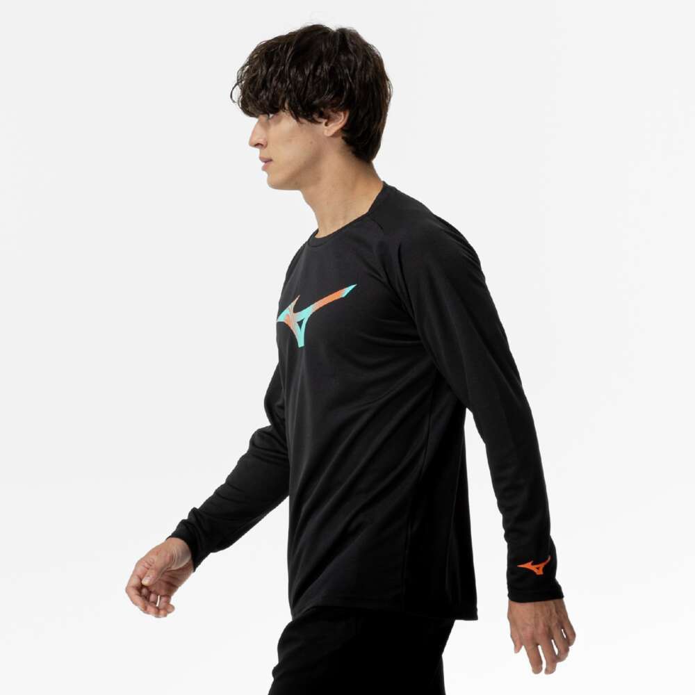 【美品】90s'/MIZUNOミズノ×読売ヴェルディ/プラクティスシャツ/O プラクティスシャツ(長袖／ラケットスポーツ)|62JAC044|ウエア|テニス