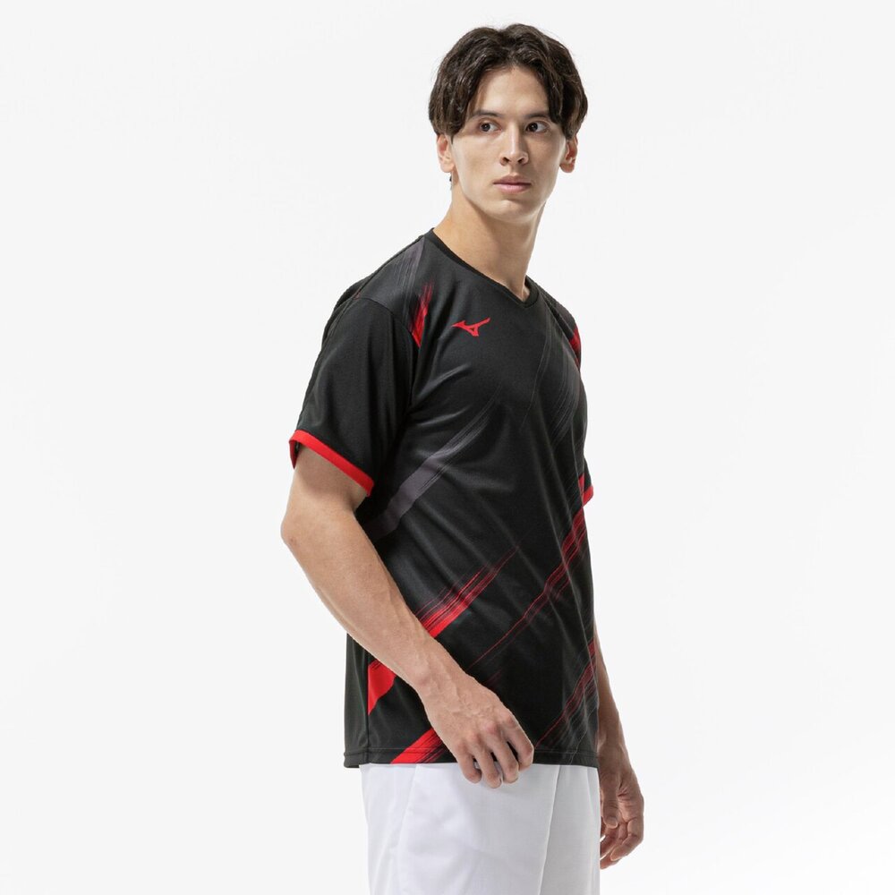 ゲームシャツ(ラケットスポーツ)|62JAD025|ウエア|テニス|ミズノ公式