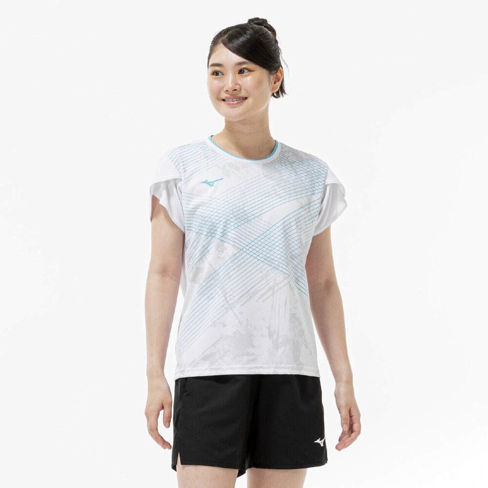 ゲームシャツ(ラケットスポーツ)|62JAD212|ウエア|テニス|ミズノ公式