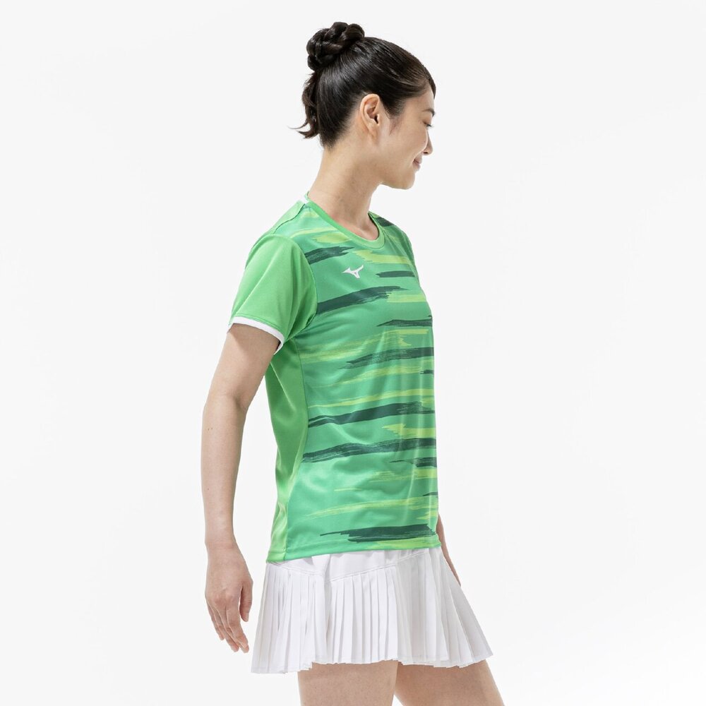 ゲームシャツ(ラケットスポーツ)|62JAD213|ウエア|テニス|ミズノ公式