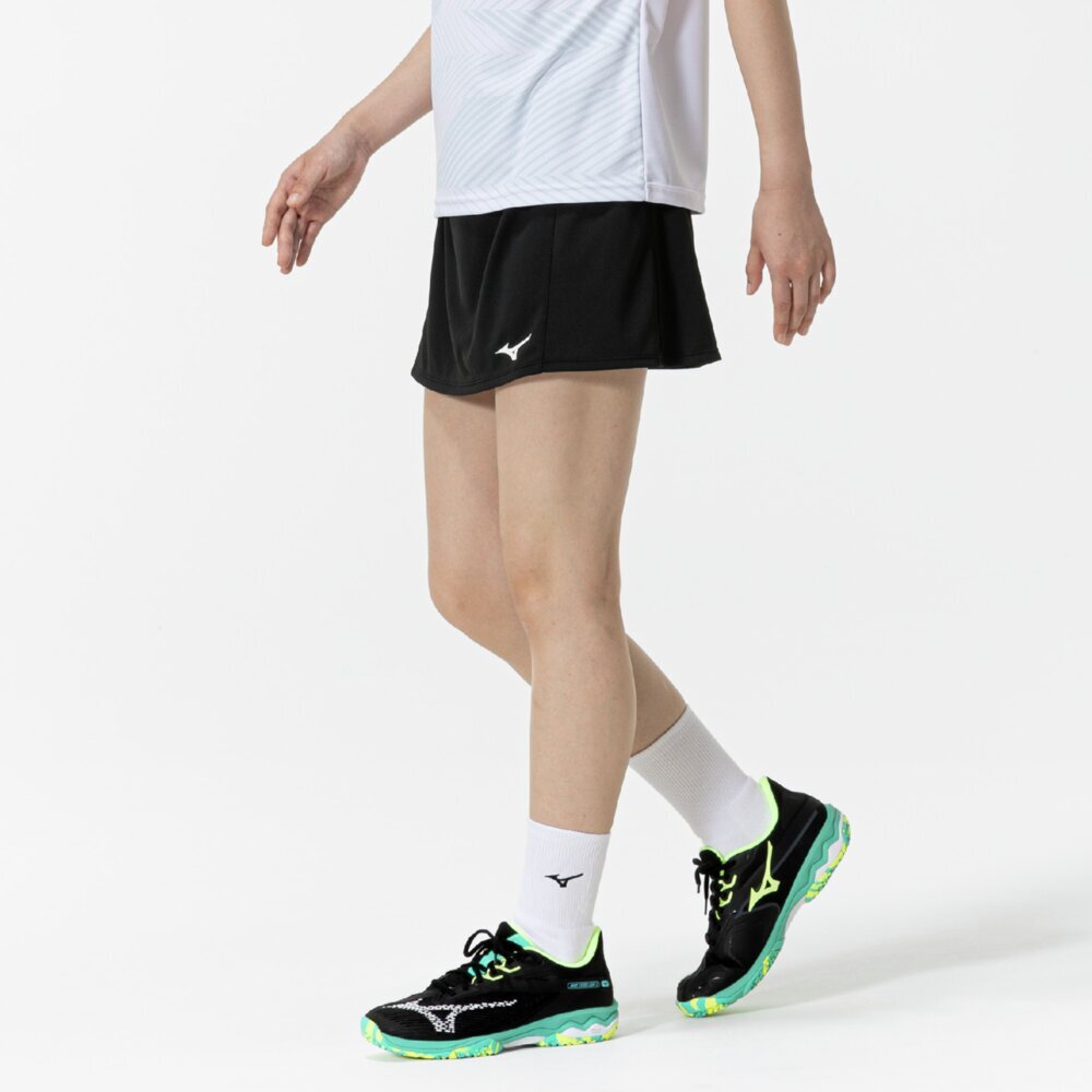 新品未使用Mizuno ミズノテニスウェア上下セット　シャツXL 、スカートXL 新品未使用Mizuno ミズノテニスウェア上下セット シャツXL