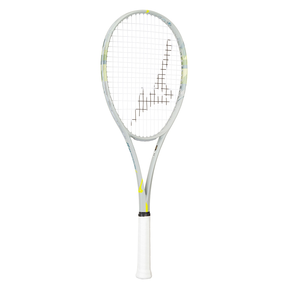 テニスラケットストリンガー グレーとイエロー デュアルストライク S-10(ソフトテニス)|63JTN6C4|ソフトテニス