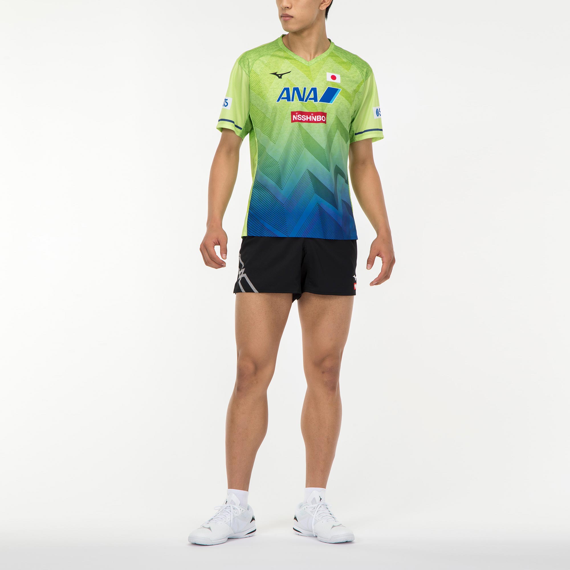 レプリカシャツ(2022年卓球全日本代表モデル／Vネック)[ユニセックス]