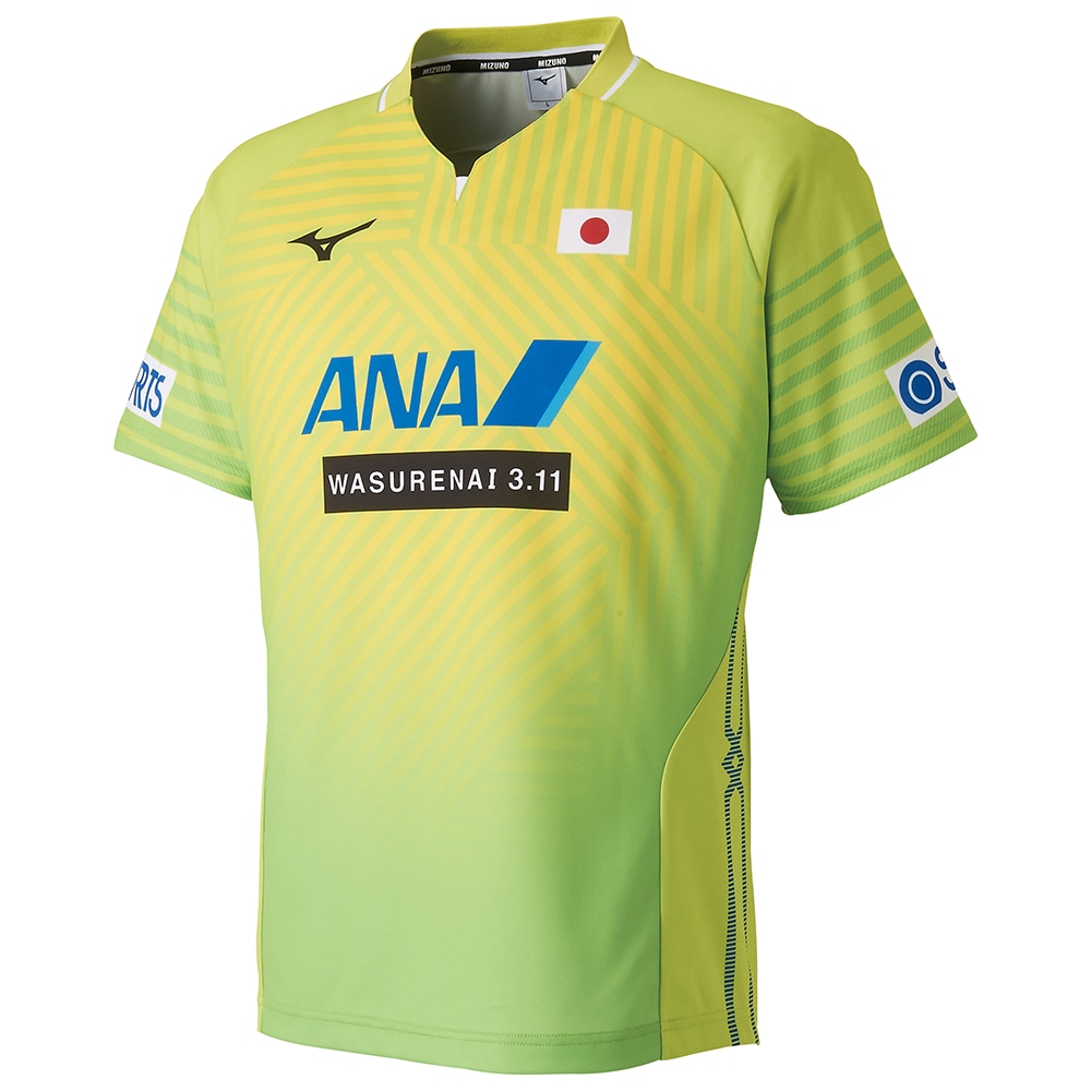 レプリカシャツ(2019卓球女子日本代表モデル)[ユニセックス]|82JA9Z01|ウエア|卓球|ミズノ公式オンライン