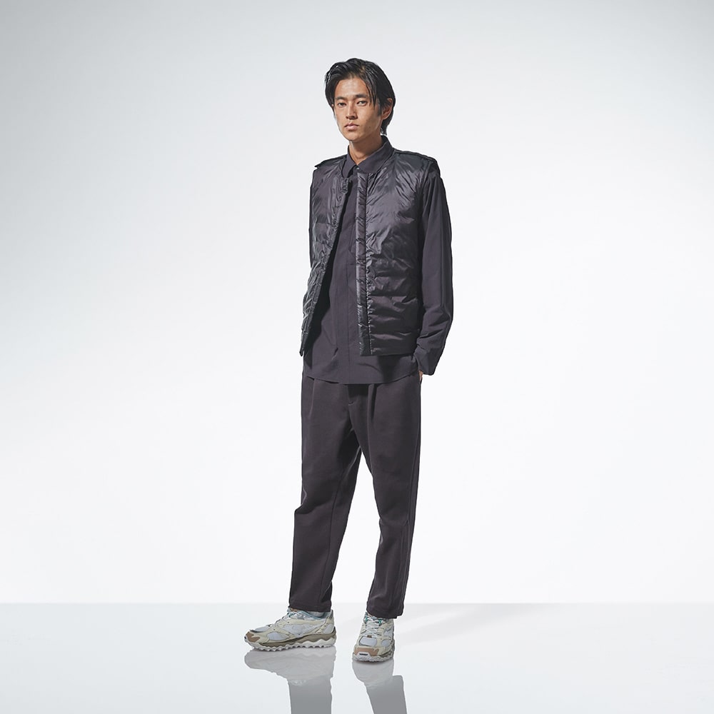 ミズノ公式オンライン限定／吸湿発熱】MIZUNO ADAPTスリップオフベスト