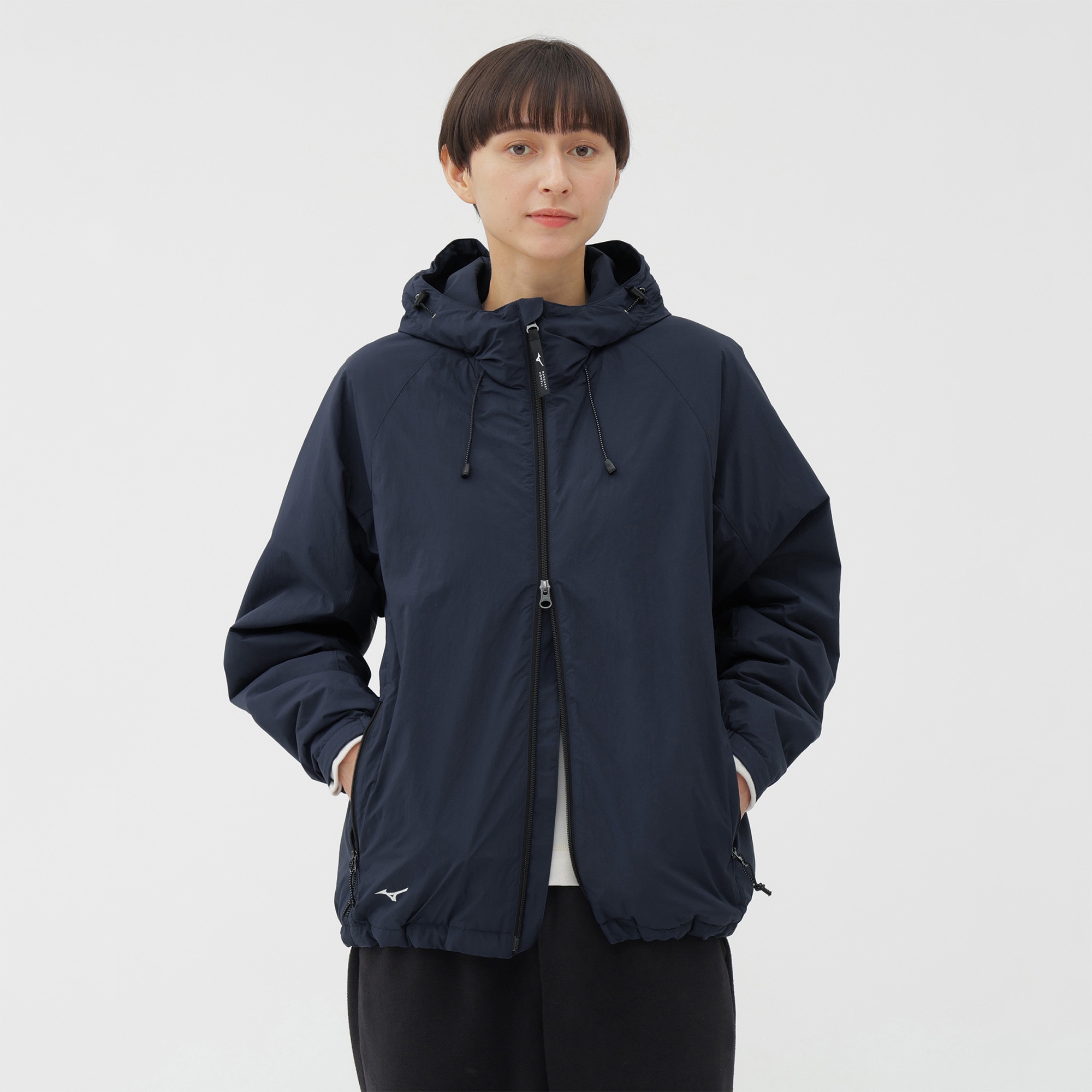 MARGARET HOWELL／吸湿発熱】ブレスサーモタスランナイロン