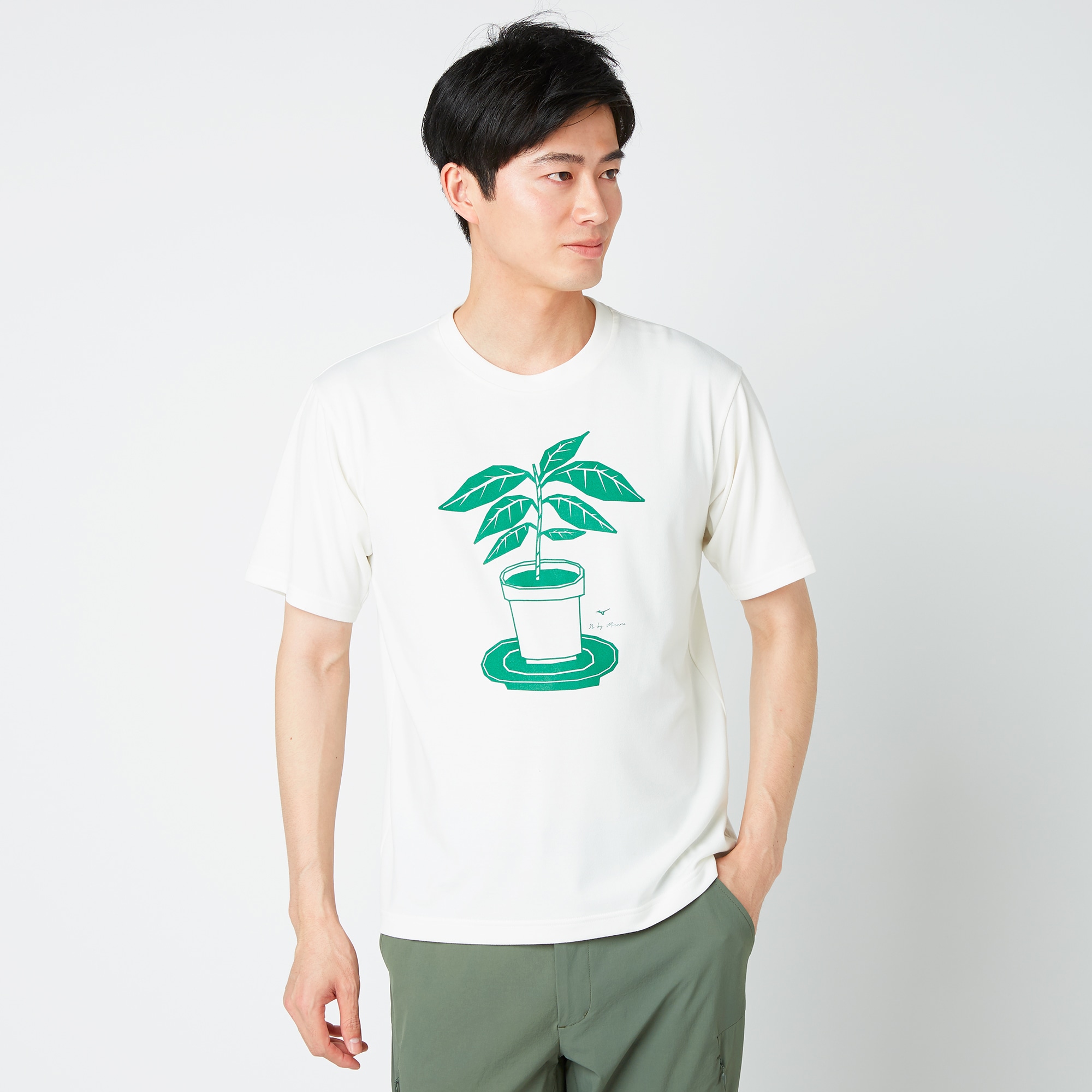 リサイクルポリエステルグラフィックTシャツ[メンズ]|B2MAA001|Go to