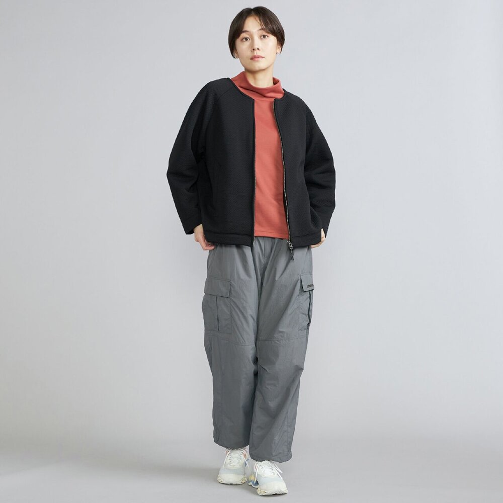 吸湿発熱】ブレスサーモリップルキルトカーディガン|B2MCC711|Go to by