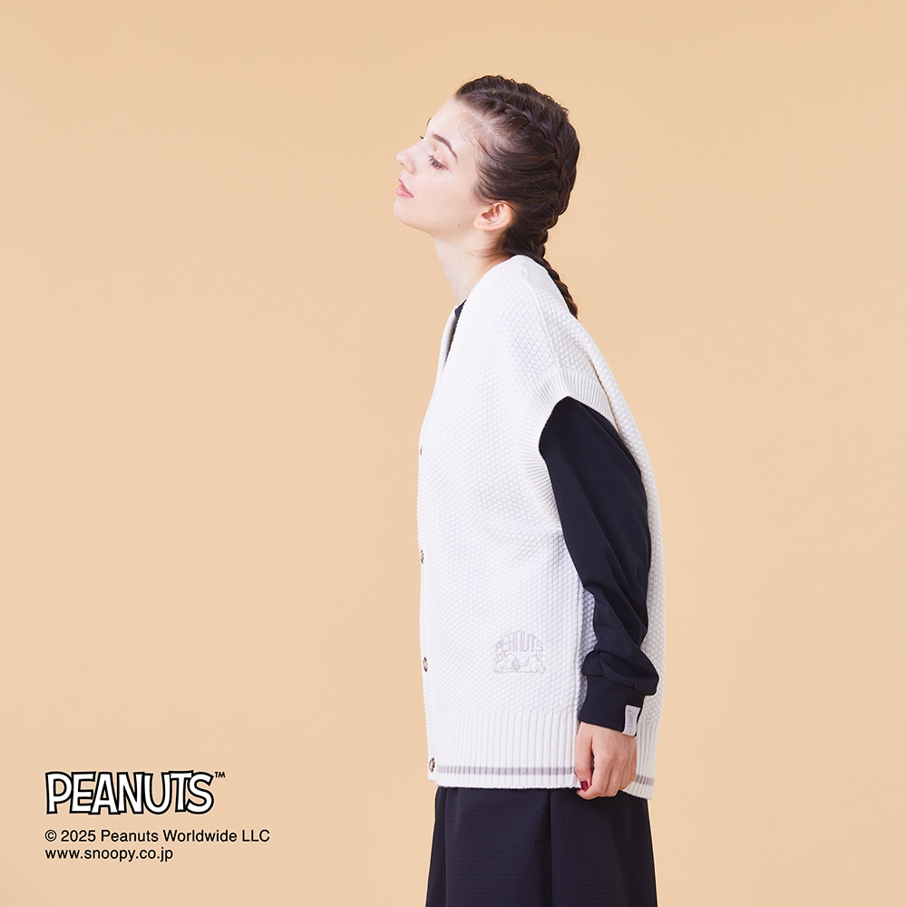 PEANUTS／吸湿発熱】ブレスサーモウール混ベスト|B2MCCY62|Go to by