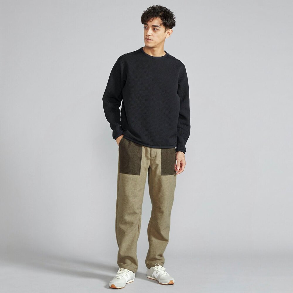 吸湿発熱】ブレスサーモコンプレッションウールニットパンツ|B2MFC503