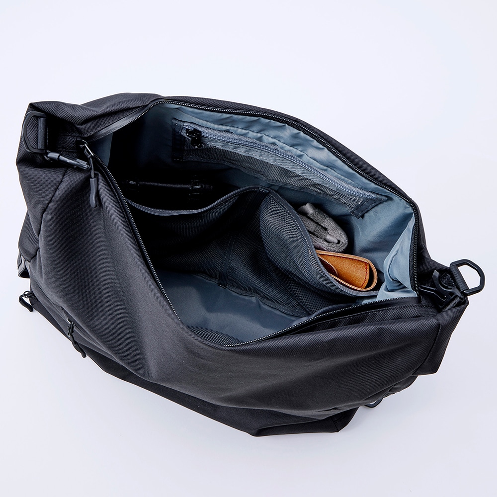 Mizuno スキーバッグ 80L ブラック　大容量バックバック　お値下げ中 Mizuno スキーバッグ 80L ブラック - メルカリ