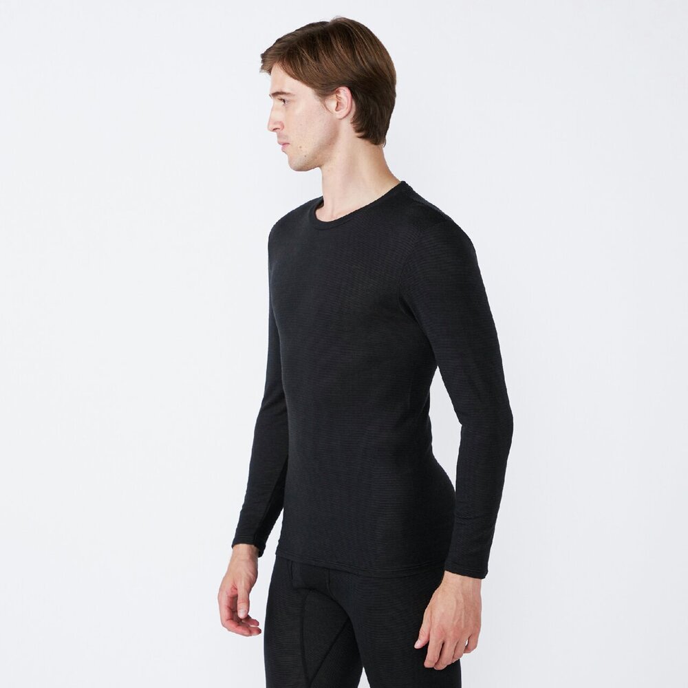 吸湿発熱】ミズノプレミアホットインナー メリノウール×ブレスサーモ