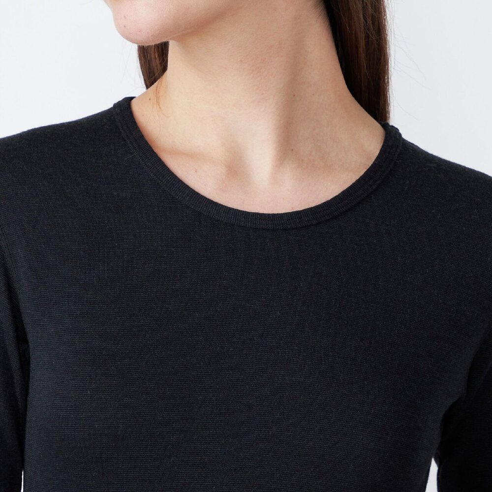 吸湿発熱】ミズノプレミアホットインナー メリノウール×ブレスサーモ