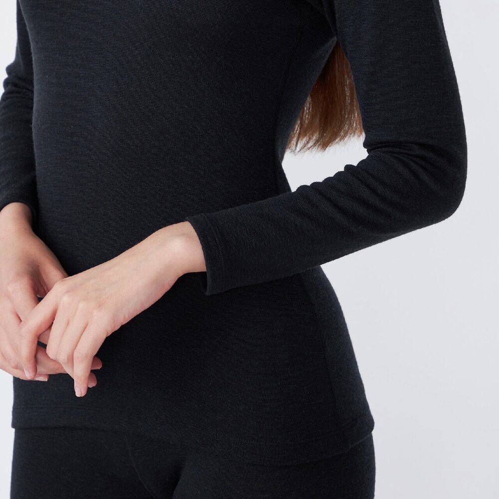 吸湿発熱】ミズノプレミアホットインナー メリノウール×ブレスサーモ