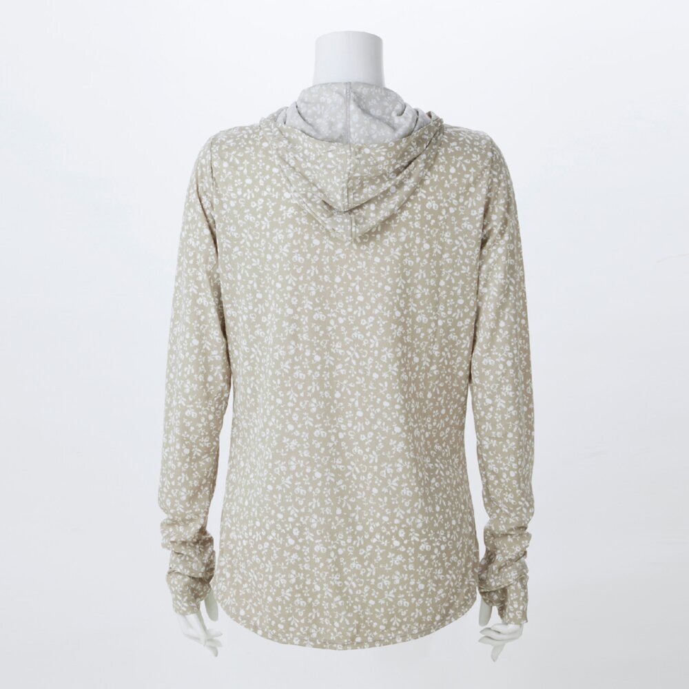 遮熱素材】着る木陰 花柄パーカー|C2JC2W36|ウエア|健康・日常生活品