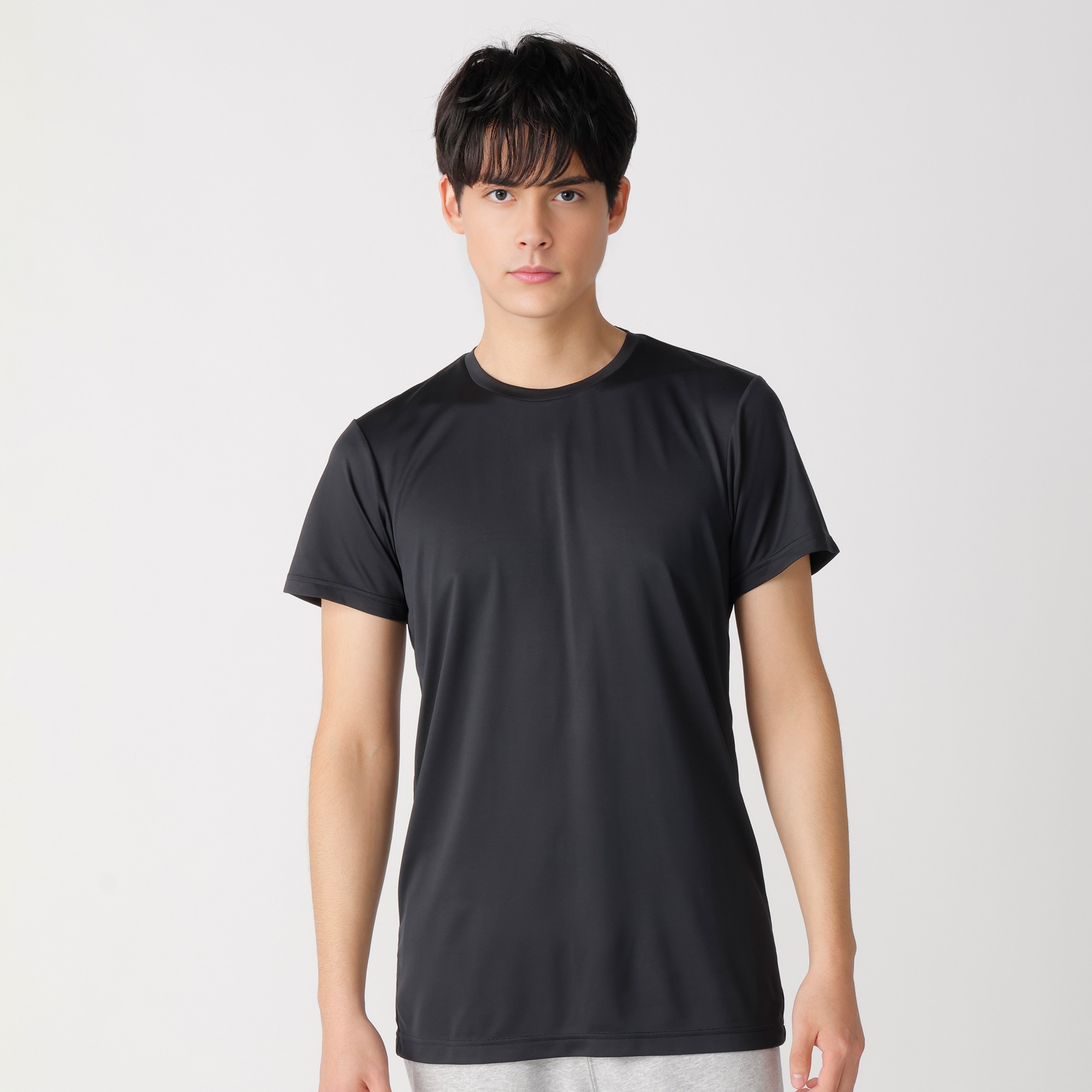 クイックドライアンダーウエアクルーネック半袖シャツ(3枚組)|C2JGBA11