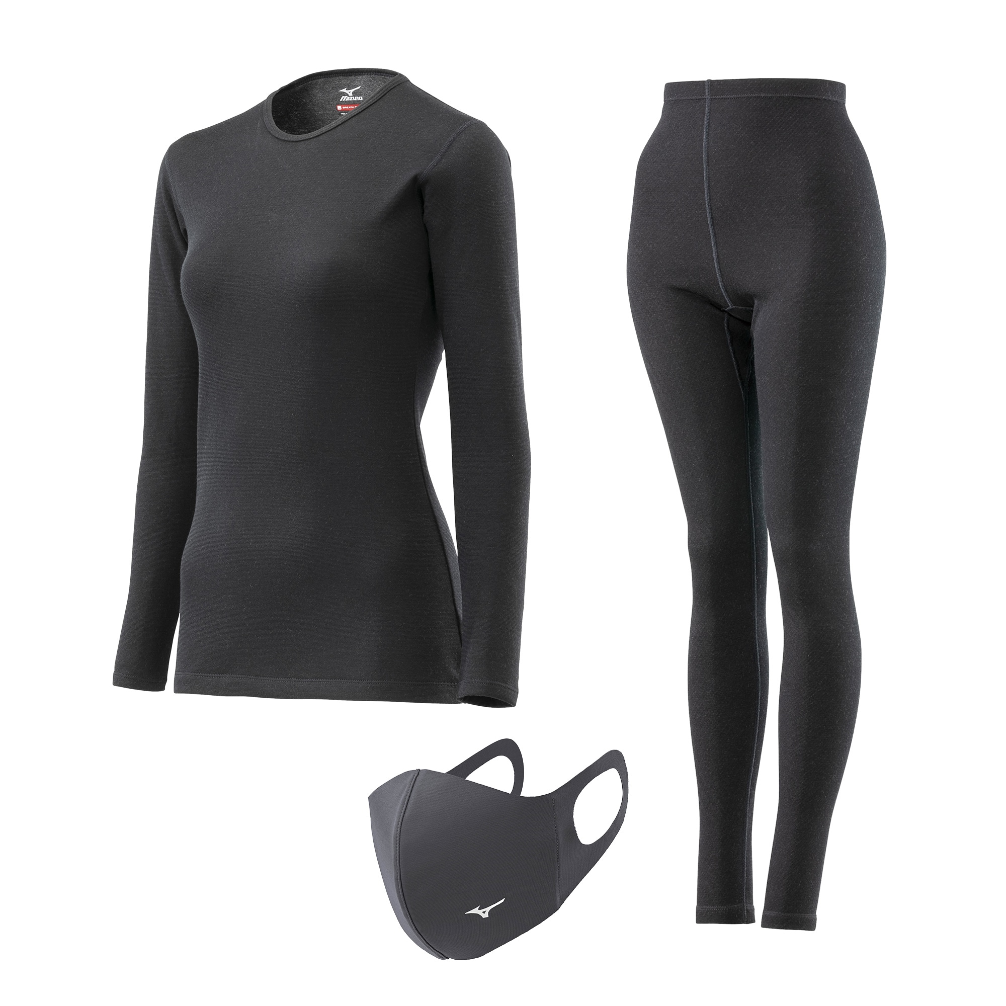 ミズノ公式オンライン限定／数量限定／吸湿発熱】ブレスインナー体感