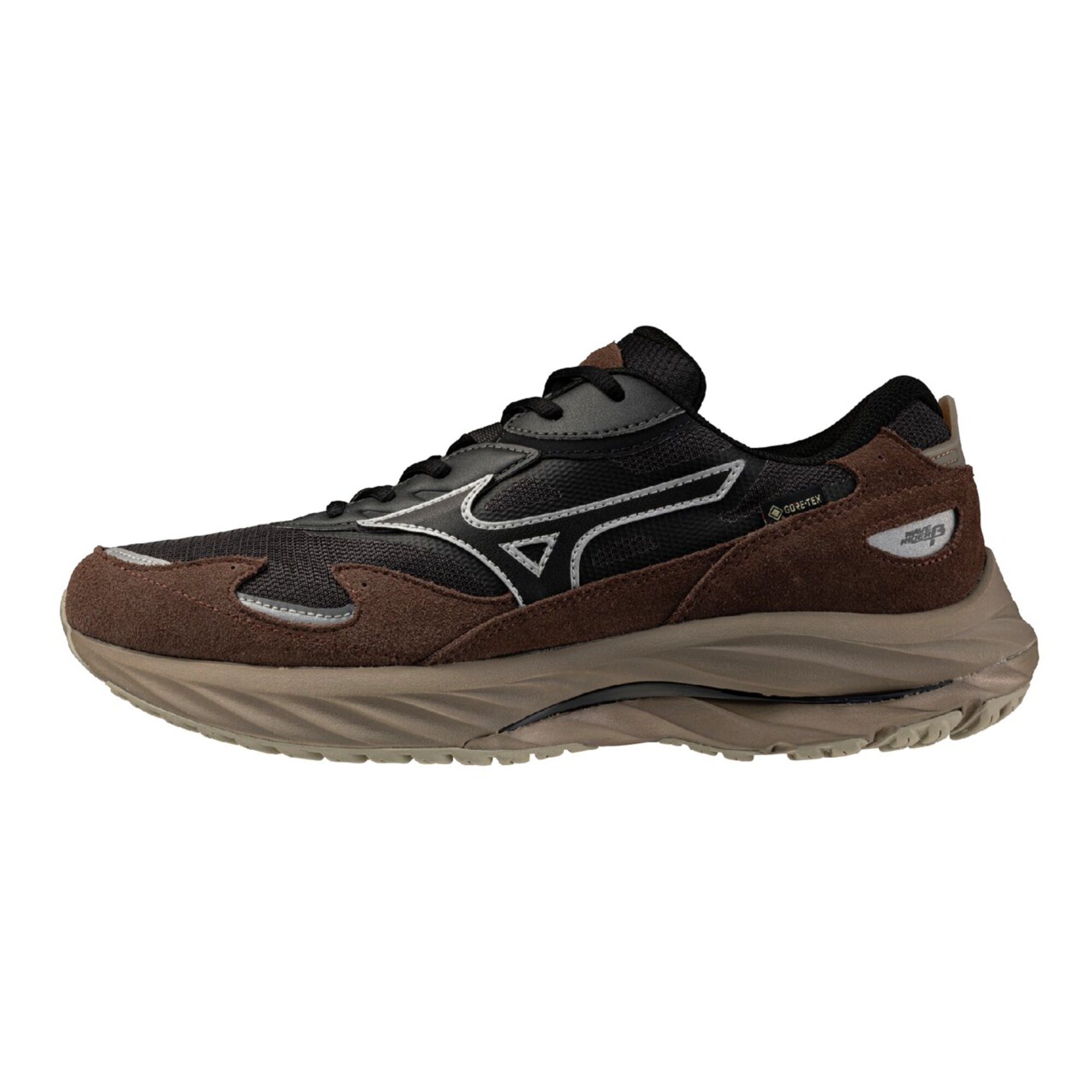 ミズノ　ウェーブライダーB ゴアテックス　防水24.5 ダークグレー MIZUNO（ミズノ） ウェーブ ライダー ベータ ゴアテックス