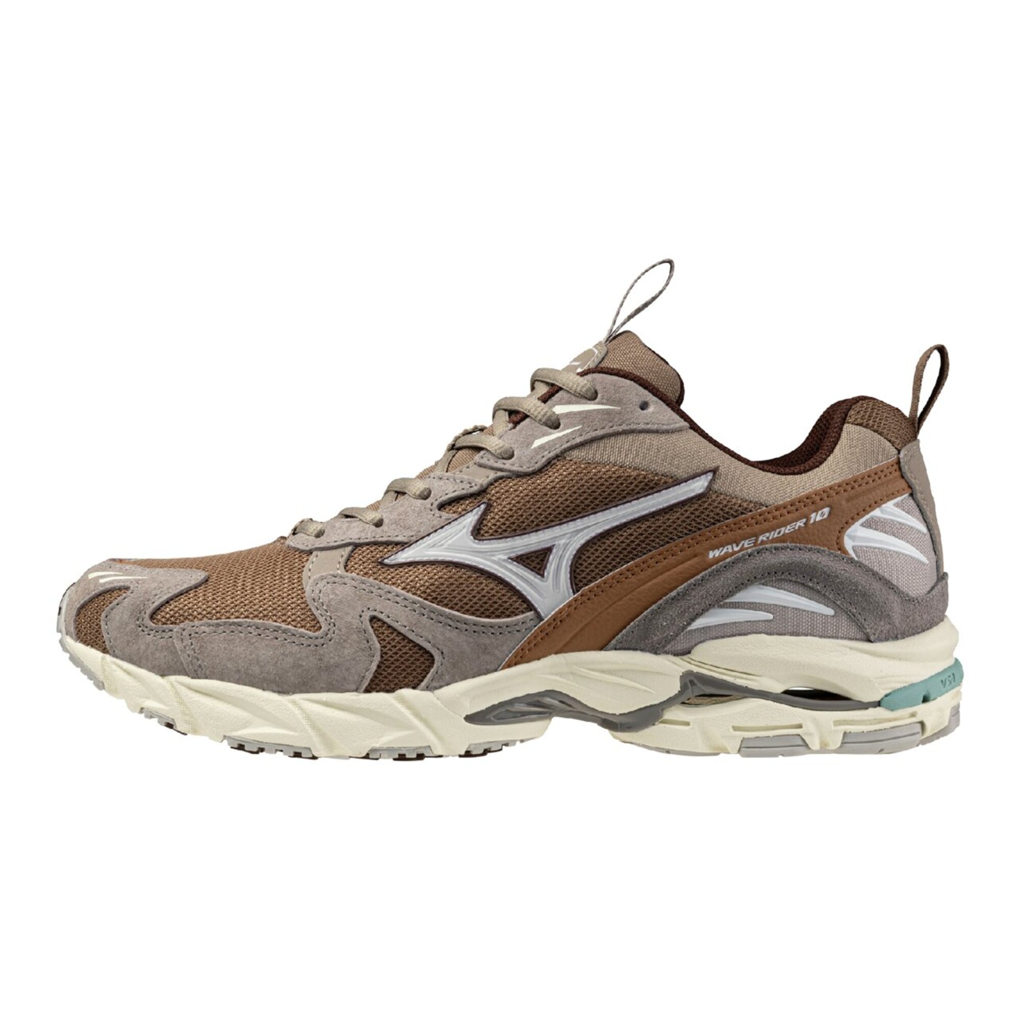 靴 MIZUNO Wave Rider 10 Wave Rider 10 Sportstyle Sneaker, Snow White/Slate