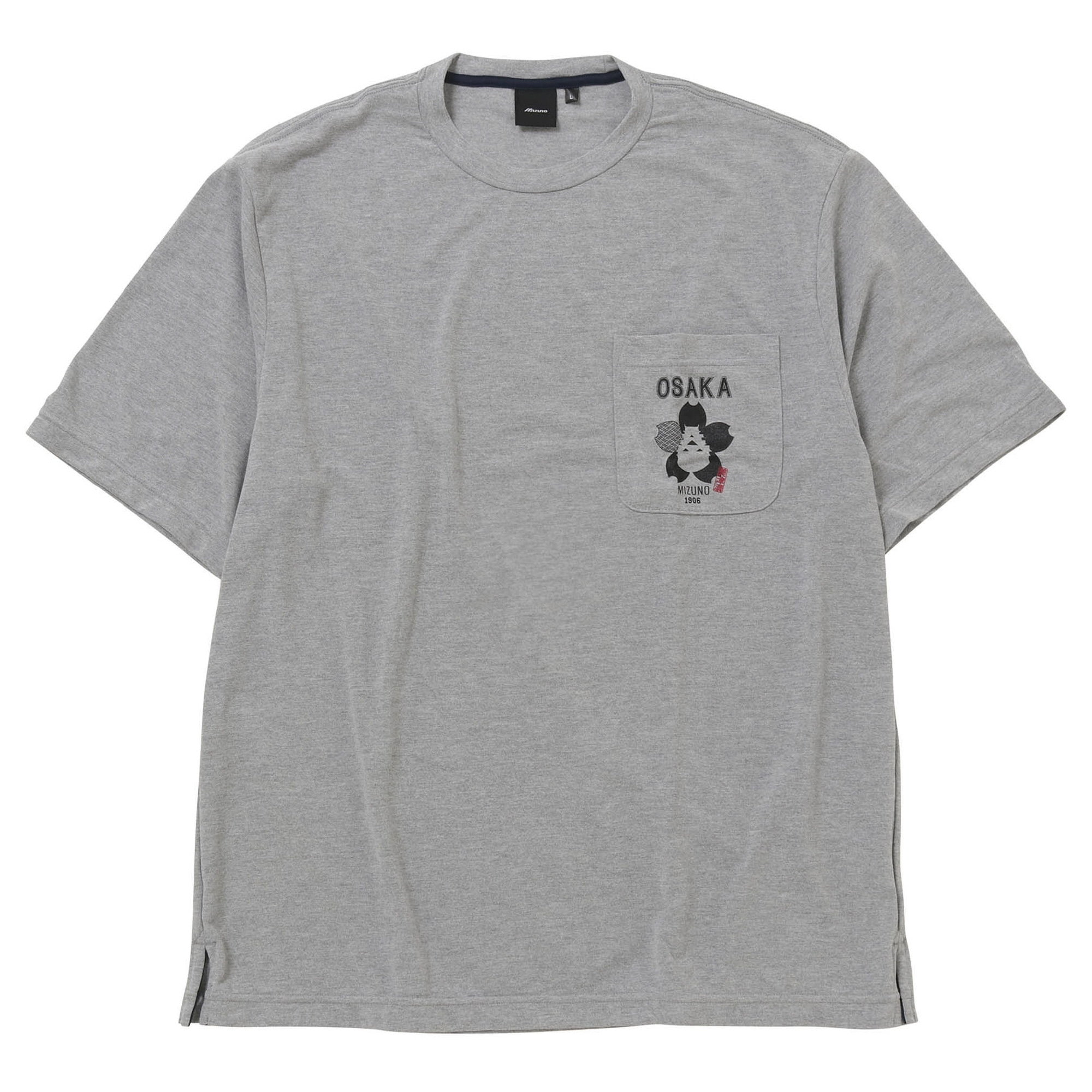 正規通販 ミズノ公式 ミズノ直営店限定 アイコンポケットtシャツ メンズ グレー杢 Riosmauricio Com