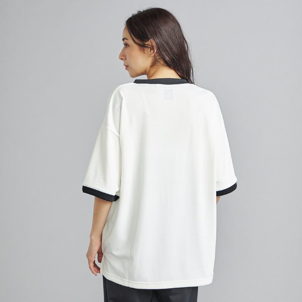 予約】リサイクルグラフィックリンガーTシャツ|D2MAD003|ミズノ