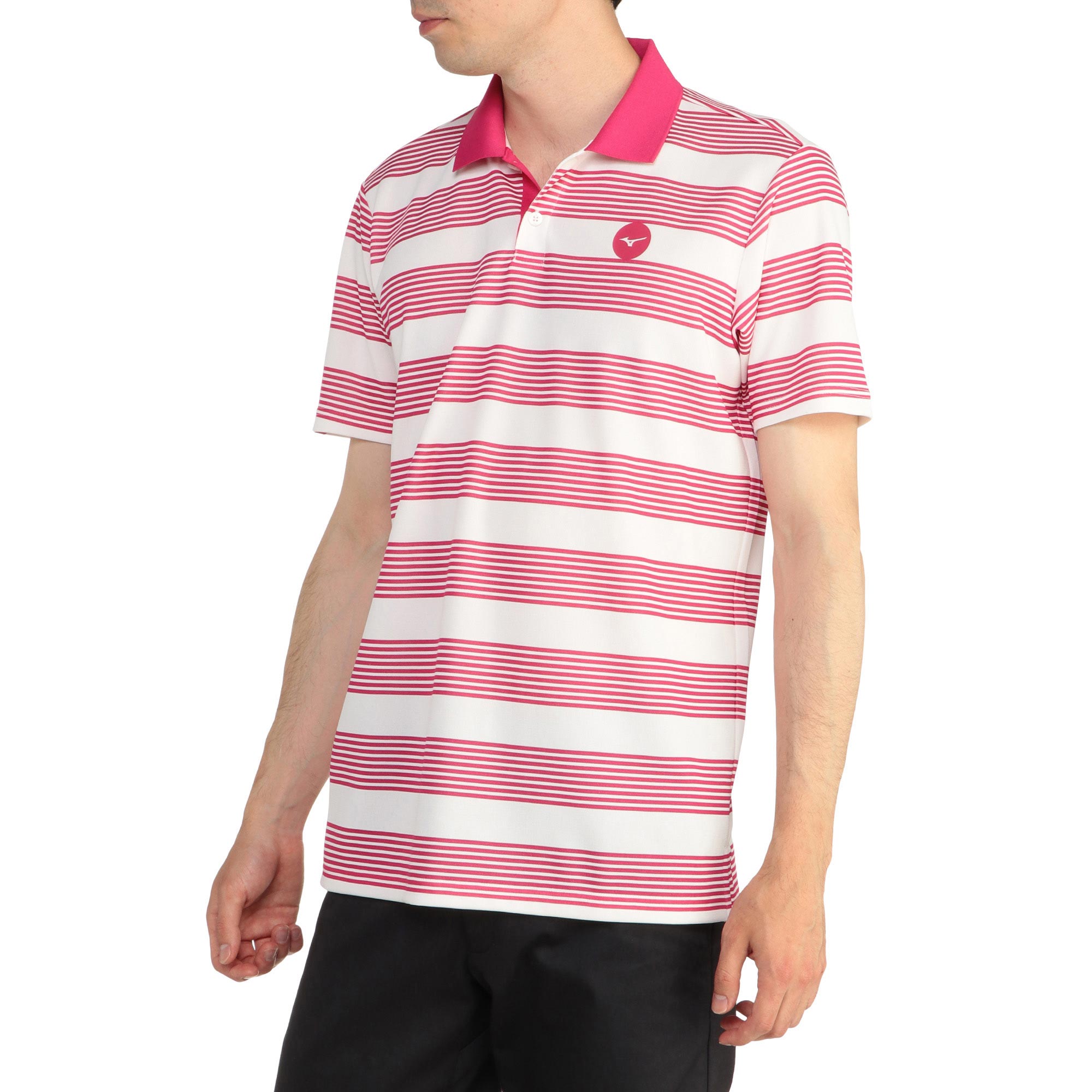 正規品販売 ポロシャツ ゴルフ ボーダー BOOLIJ 半袖 ボーダー