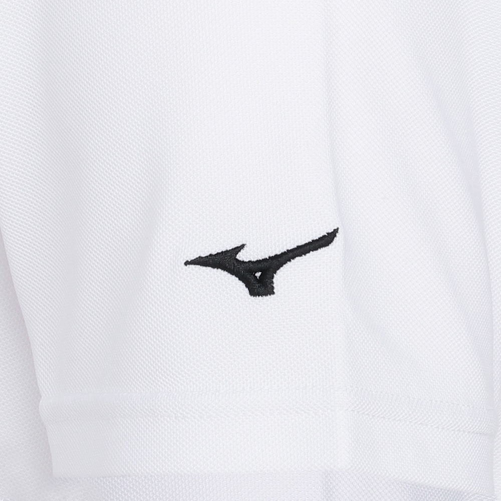 ミズノロゴプリント半袖モックネックシャツ[メンズ]|E2JAB065|半袖シャツ|ゴルフウエア|ミズノ公式オンライン