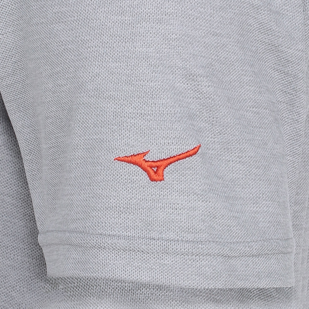 ミズノロゴプリント半袖モックネックシャツ|E2JAB065|半袖シャツ