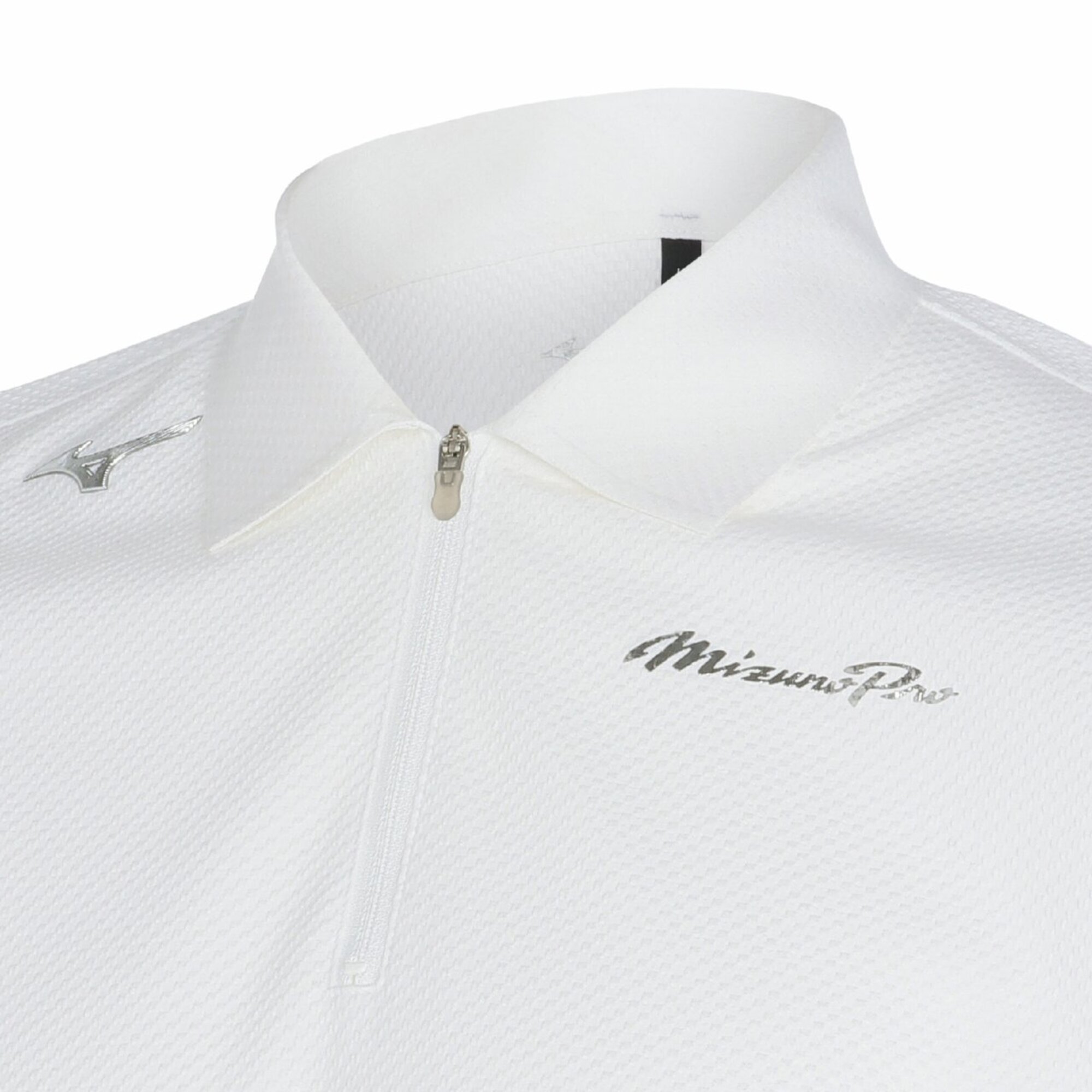 ミズノ直営店限定／ミズノプロ】半袖ジップアップシャツ|E2JAC072