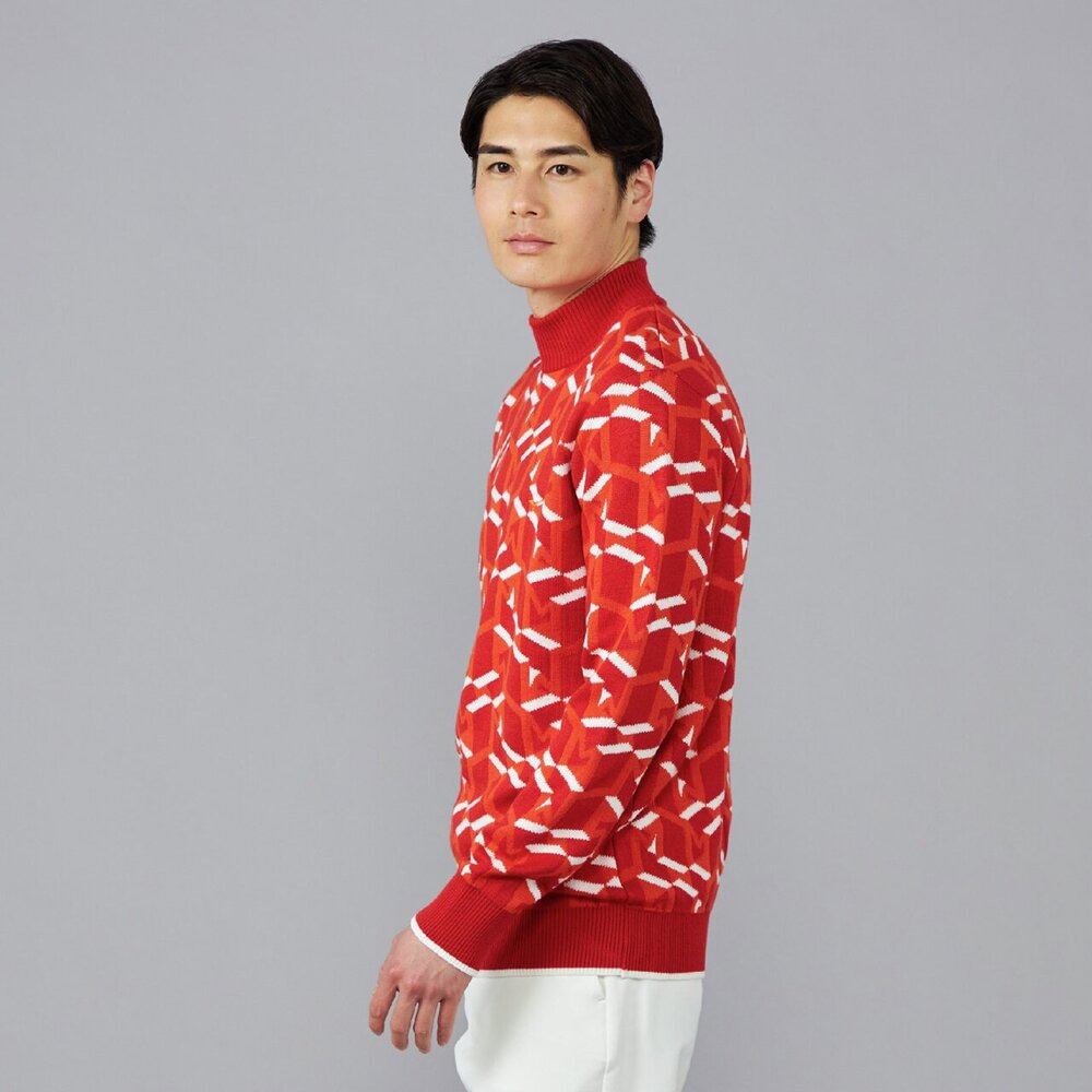 新品 23区 ゴルフ 吸湿発熱 モックネック ニット 定価17600円 灰 LL 新品 23区 ゴルフ 吸湿発熱 モックネック ニット 定価17600円 白