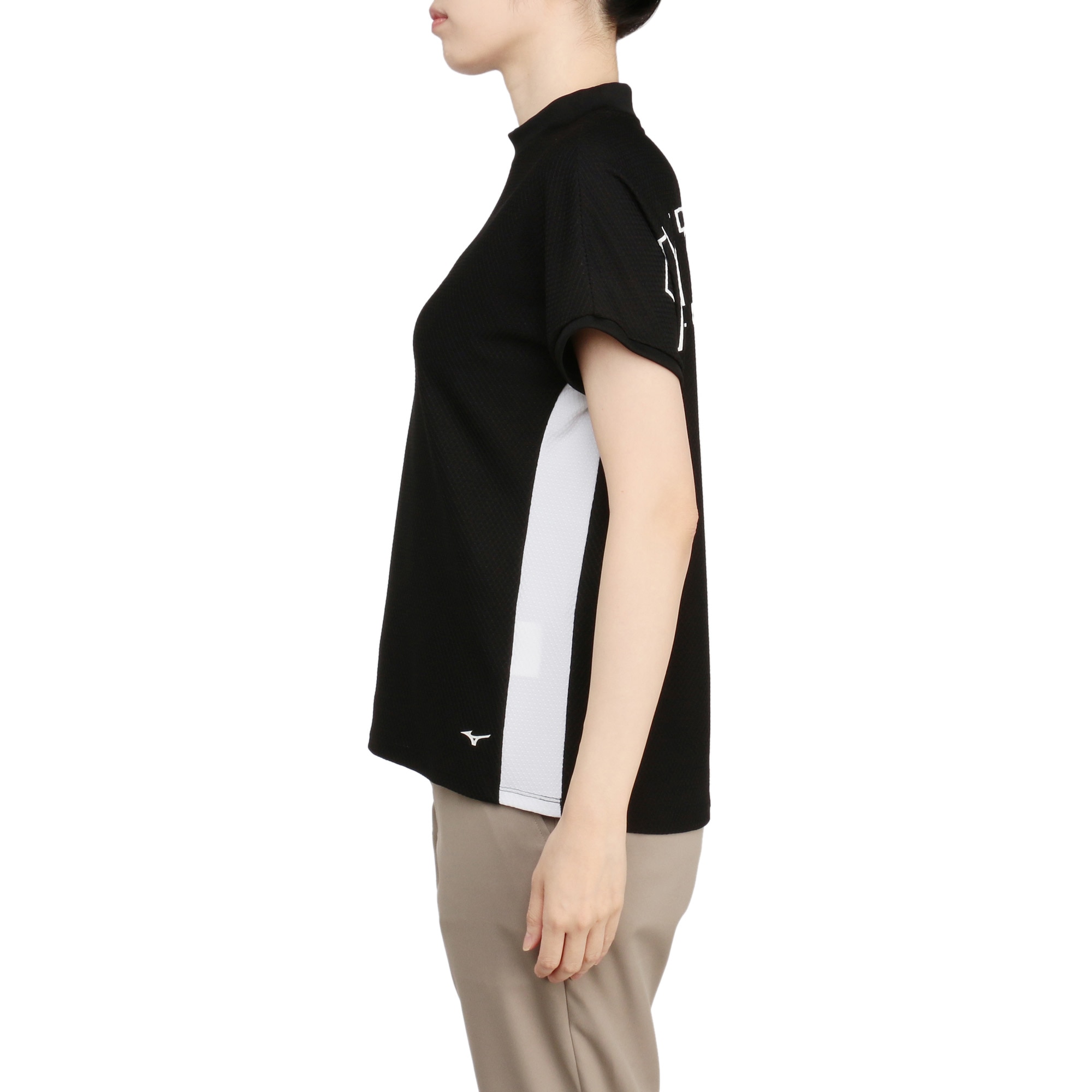 UV MIZUNOロゴモックネック半袖シャツ[ウィメンズ]|E2MAA209|半袖