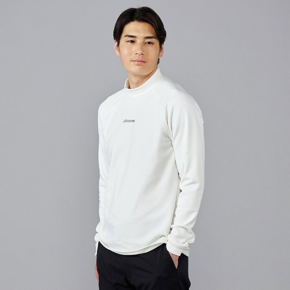 EFFLORESCENCE グレー モックネックシャツ EFFLORESCENCE エフロ