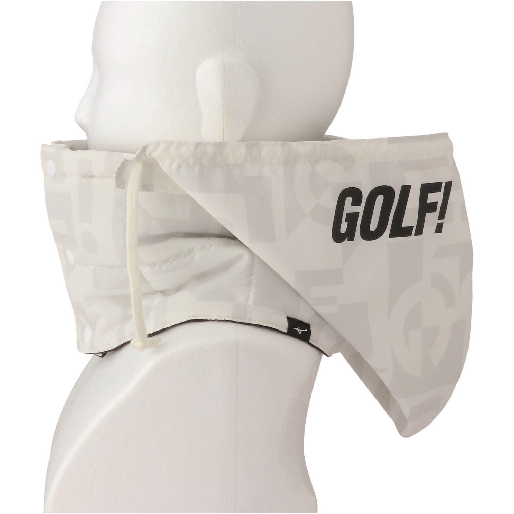 吸湿発熱】ブレスサーモネックウォーマーフード付き|E2MYA505