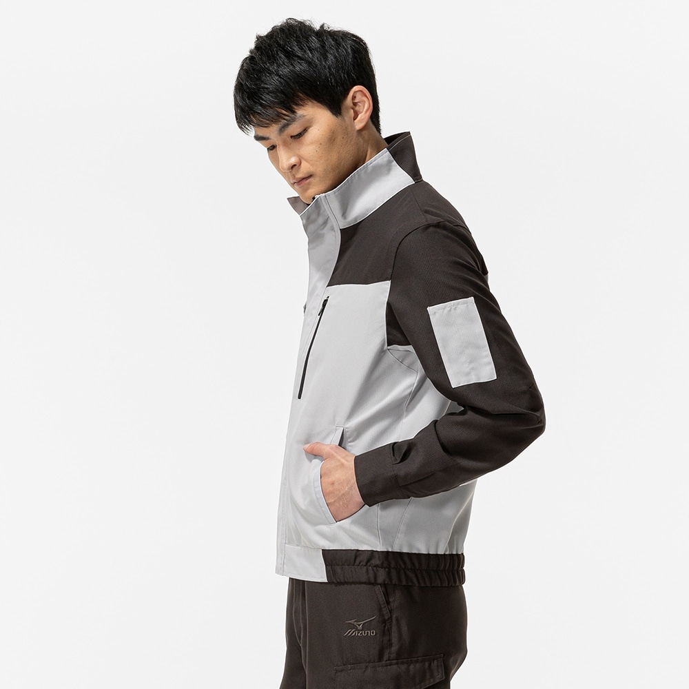 ワークジャケット(大きいサイズ／制電／春夏用)|F2JE0183_b|ウエア