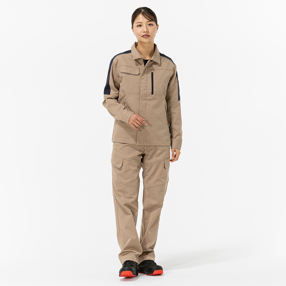 ワークジャケット ストレッチ(ネーム刺繍対応／制電)|F2JE1581_s