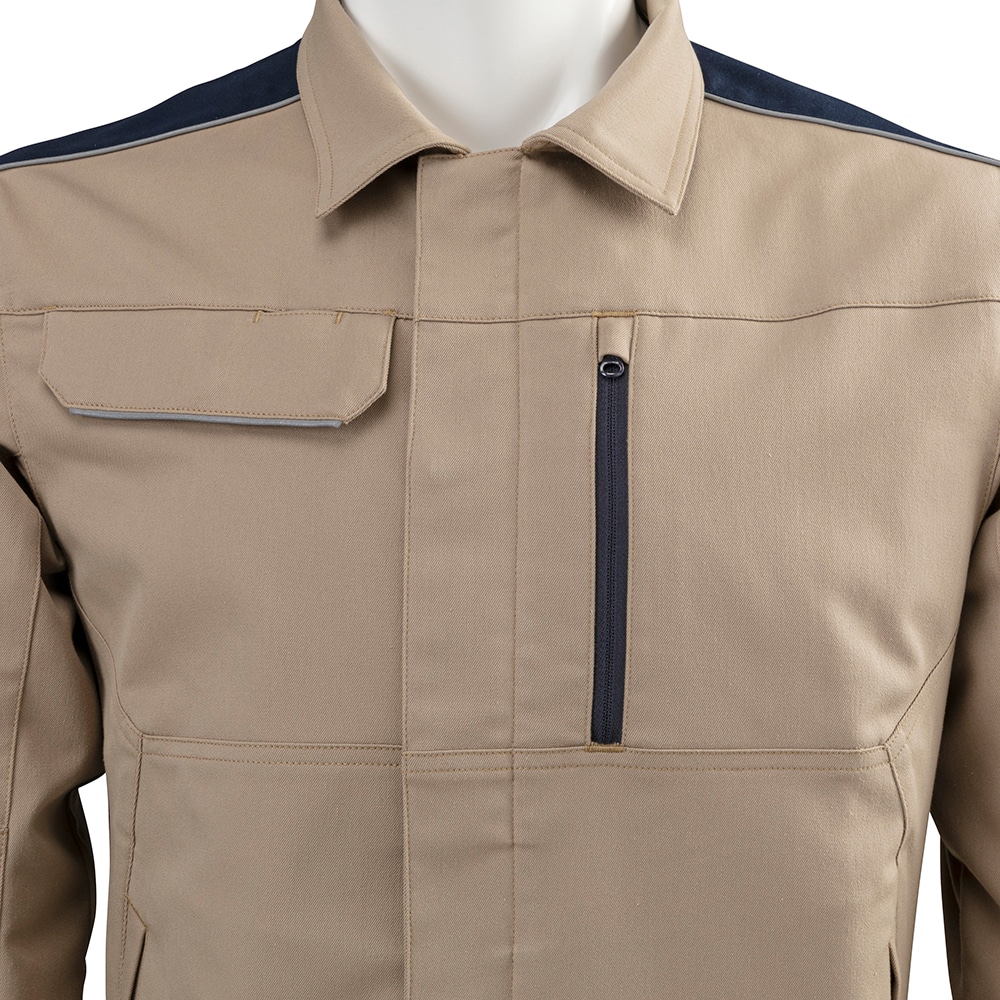 ワークジャケット ストレッチ(ネーム刺繍対応／制電)|F2JE1581_s