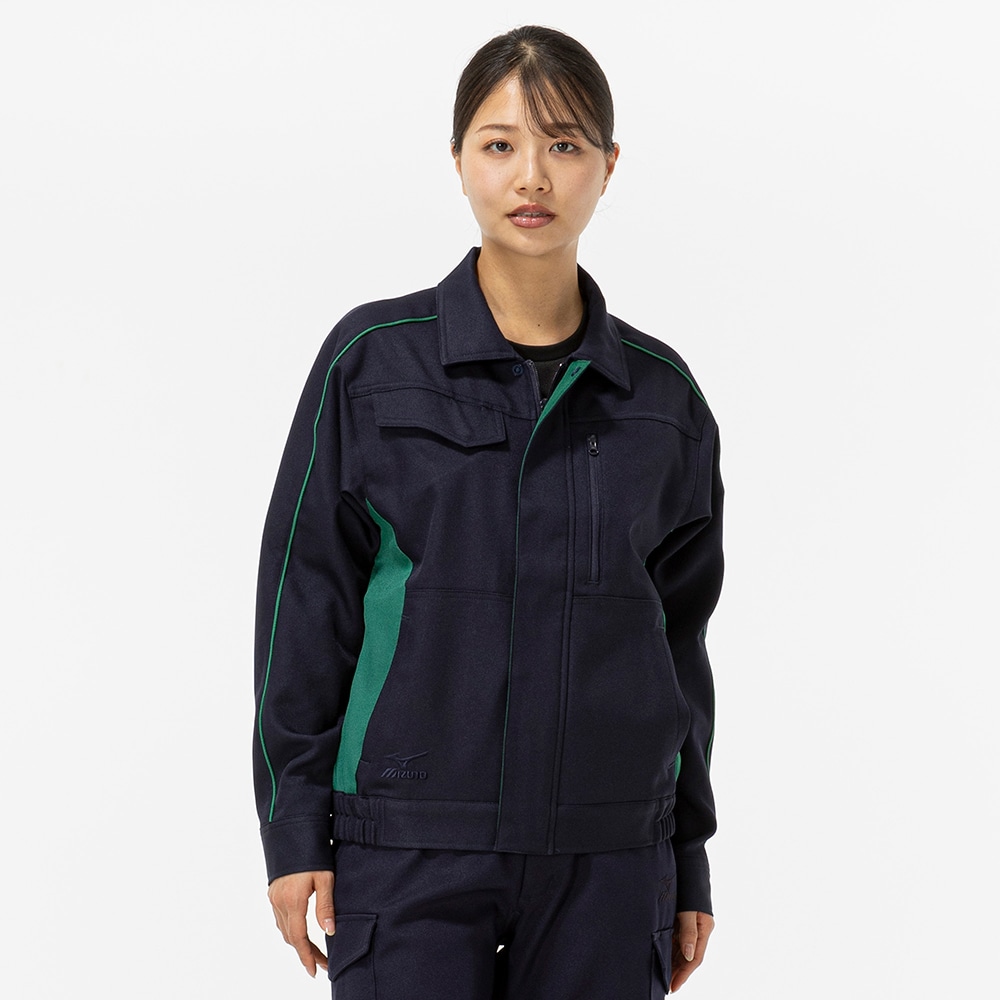 ワークジャケット ストレッチ(ネーム刺繍対応／制電)|F2JE2186_s