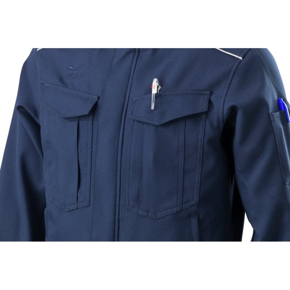 ワークジャケット ストレッチ(大きいサイズ／制電)|F2JE8582_b|ウエア