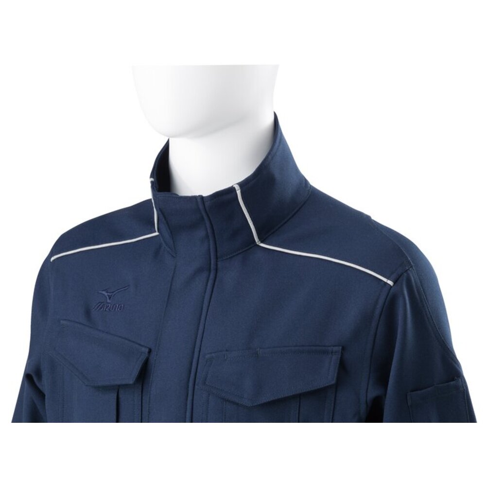 【美品】日本製 JOURNAL STANDARD TWストレッチジャケット ワークジャケット ストレッチ(大きいサイズ／制電)|F2JE8582_b|ウエア