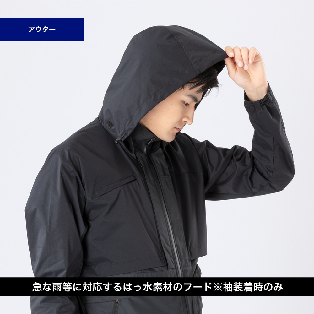 ミズノ公式オンライン限定／吸湿発熱】ブレスサーモ8WAYブルゾン