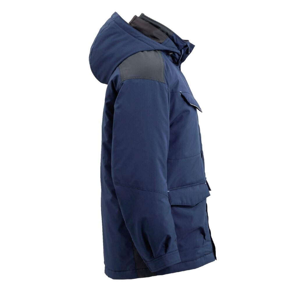 吸湿発熱】ブレスサーモ中綿ブルゾン(エコ素材／ミドル丈)|F2JEC910