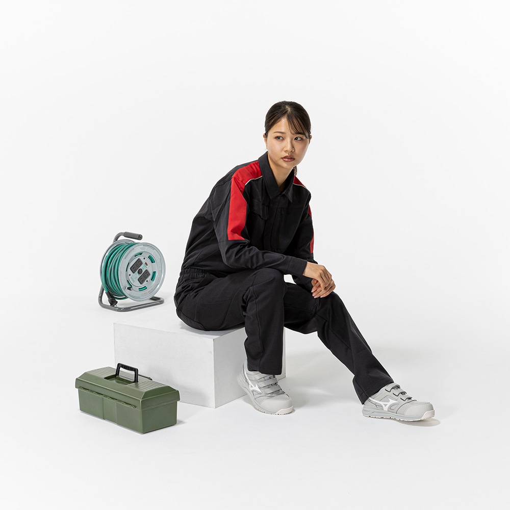 ストレッチつなぎ(制電)|F2JK1581|ウエア|ワーキング用品|ミズノ公式