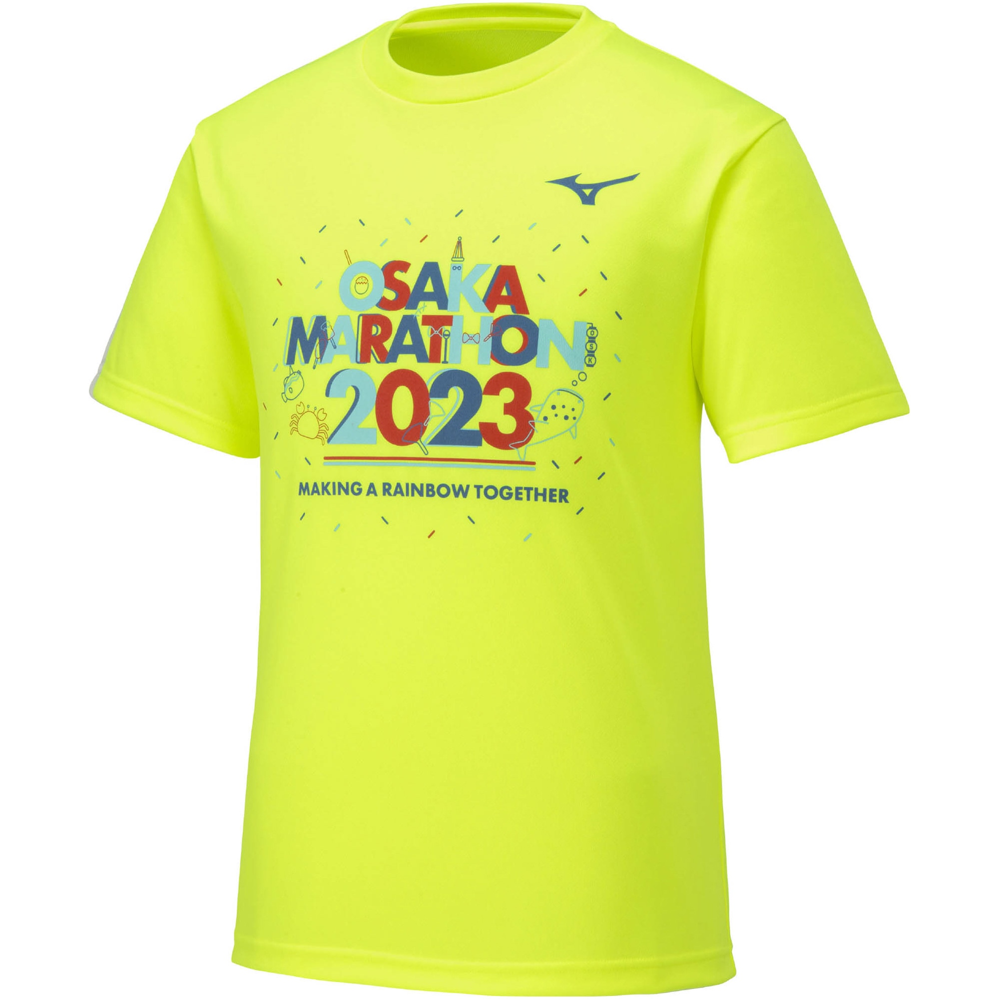 【大阪マラソン2023】大会記念Tシャツ(オーロラ)[ユニセックス]