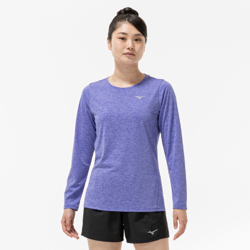 クイックドライTシャツ(長袖)|J2MAC722|ウエア|ランニング|ミズノ公式