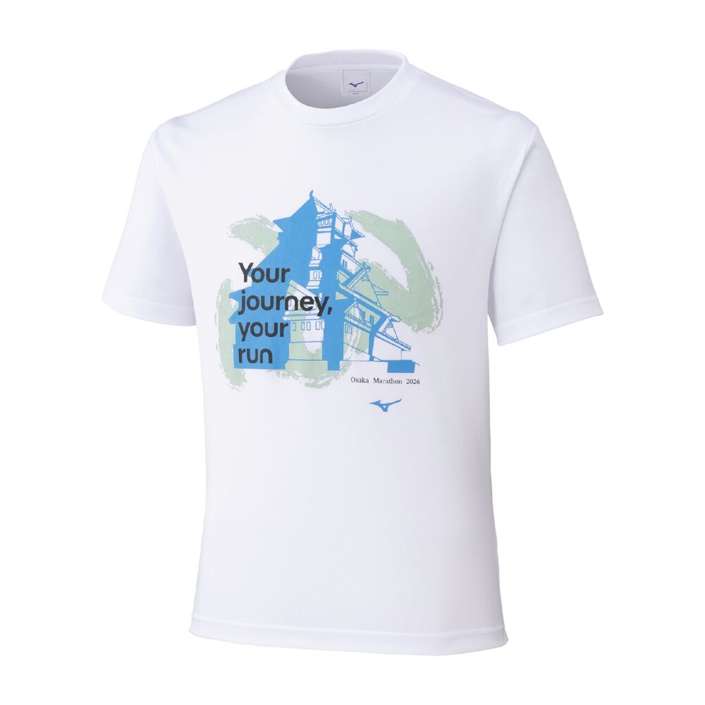大阪マラソン2026】大会記念Tシャツ(オーロラ)|J2MADY55|ウエア